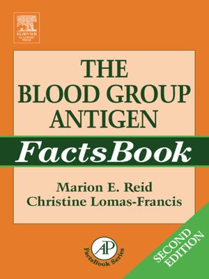 cover image of The Blood Group Antigen FactsBook